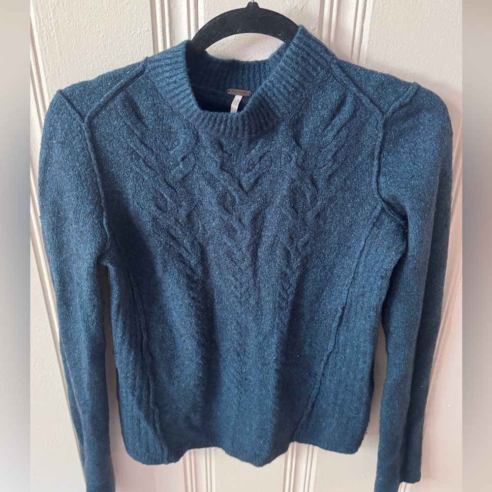 Women's Free People Cable Knit Sweater